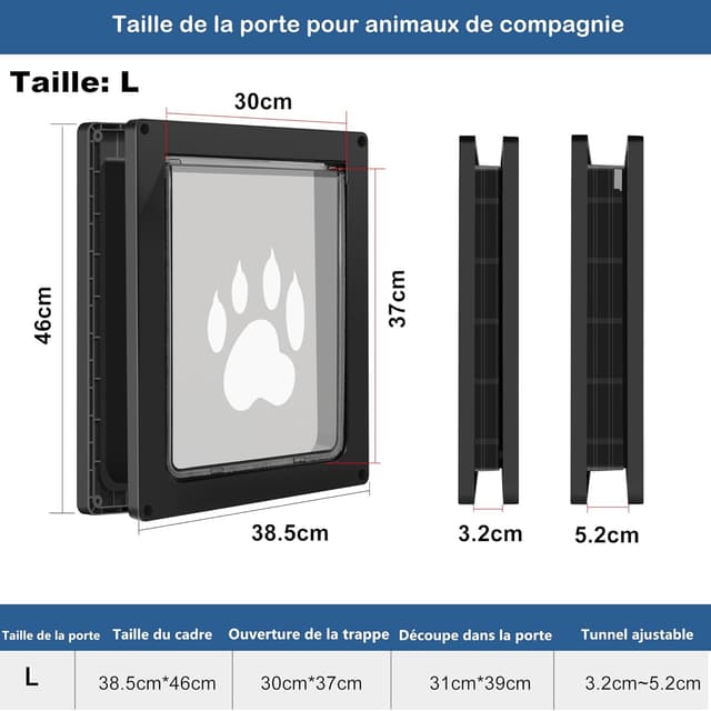 Thumbnail 5 de CEESC Clapet pour chiens 45 kg 🐾