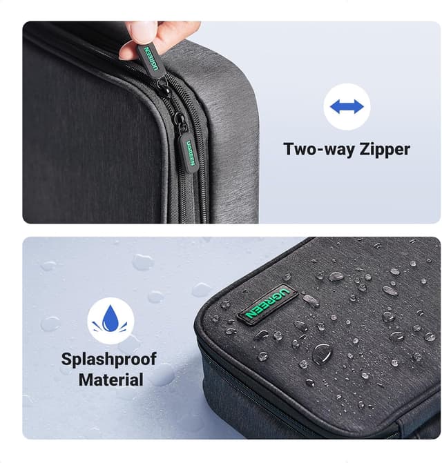 Thumbnail 5 de UGREEN Travel Electronics Organizer 215x263x70mm