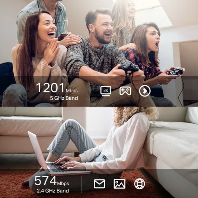 Detalle de TP-Link Archer TX20U Plus Adaptador USB Wi‑Fi 6 AX1800 con 2 antenas 📡