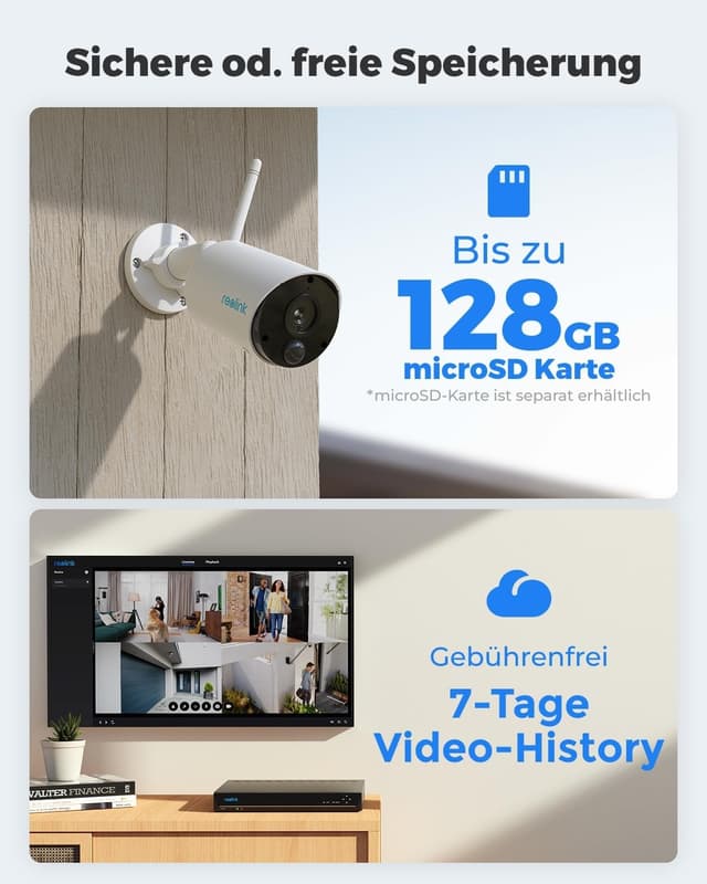 Thumbnail 6 de Reolink Argus Eco 2K Überwachungskamera Außen