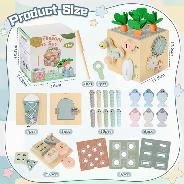 Thumbnail 1 de Almaxi Montessori Spielzeug ab 1 Jahr