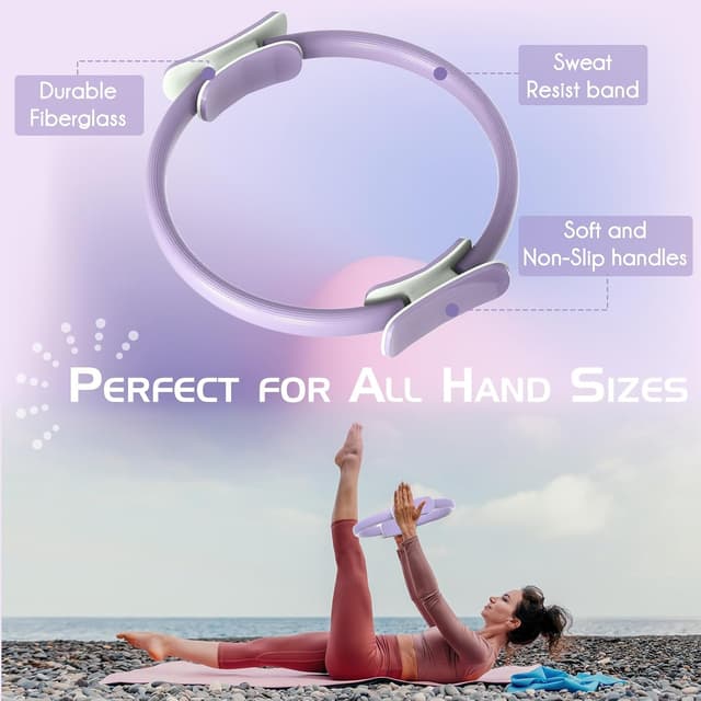 Thumbnail 3 de EgoNova Pilates Ring Set 14-Inch