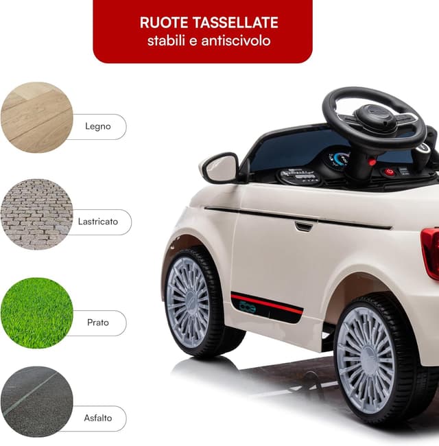 Thumbnail 6 de Baroni Toys FIAT 500 Baby Car 12V