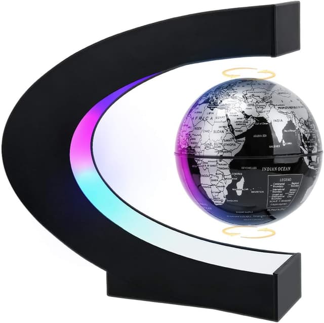 Detalle de MOKOQI Magnetic Levitating Globe with LED Light (Cool desk gadget decor gift)