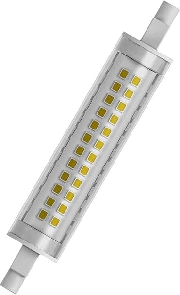 Detalle de OSRAM LED SLIM LINE R7S 12W 💡 Luz Blanco Cálido