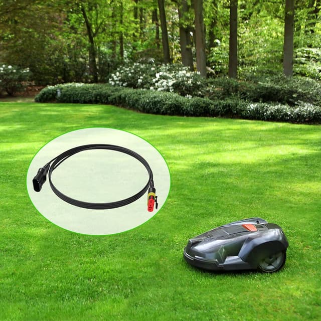 Detalle de POANES 3M Ladekabel/Verlängerungskabel für Husqvarna Automower & Gardena (3 Meter)