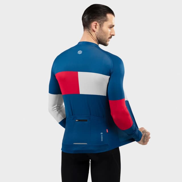 Detalle 2 de Siroko M2 Vezzana - Maillot de manga larga para hombre