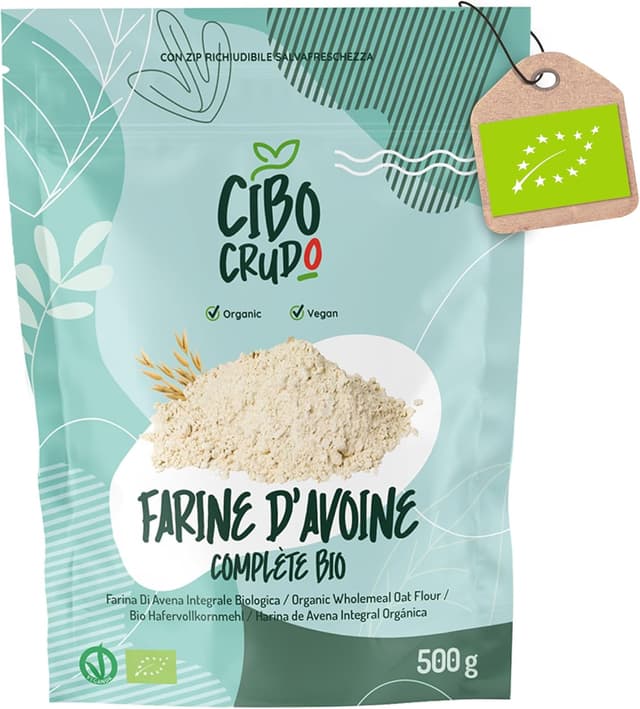 Imagen de Farine d'Avoine Bio 500g pour cuisine đ en OfertitasTOP