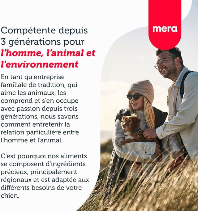 Thumbnail 5 de MERA Pure Sensitive Dinde & Riz, croquettes pour chiens sensibles, 4 kg ⚙