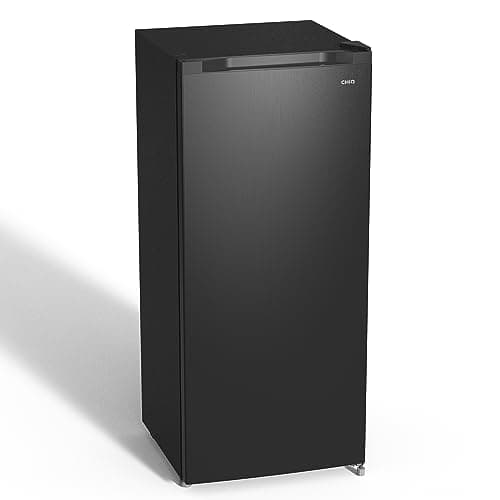 Thumbnail 12 de Congelador vertical independiente CHiQ 145L negro con puerta reversible