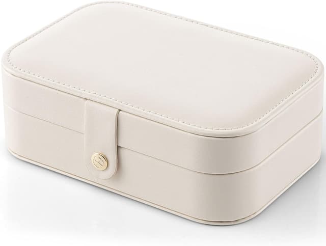 Thumbnail 6 de Vlando Schmuckkästchen Reise – kleiner Schmuckkasten mit 5 Fächern & Ohrringbrett