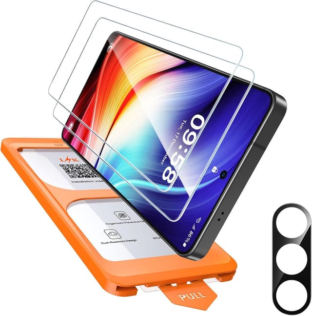 Imagen de LϟK Displayschutz S26 2er Set Kamera-Schutz en OfertitasTOP