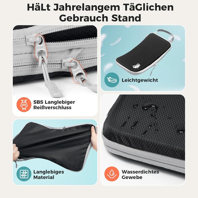 Detalle 2 de Koffer Organizer Packing Cubes 8-teilig