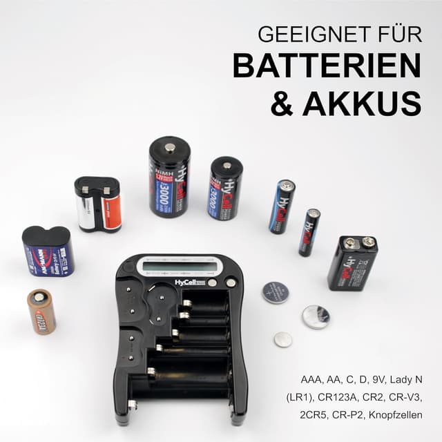 Detalle 2 de Ansmann HyCell Batterietester mit Akku-Anzeige