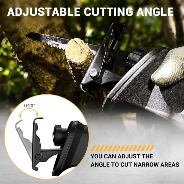 Detalle de DEKOPRO Reciprocating Saw 710W, 2800 SPM