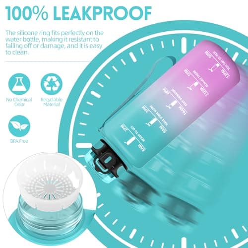 Detalle 2 de HoneyHolly Botella Agua 1,5 L motivacional 💧