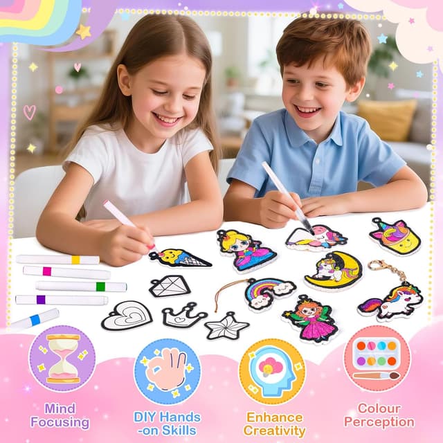 Detalle 2 de Craft kit 3D Aqua Puffs Unicorns