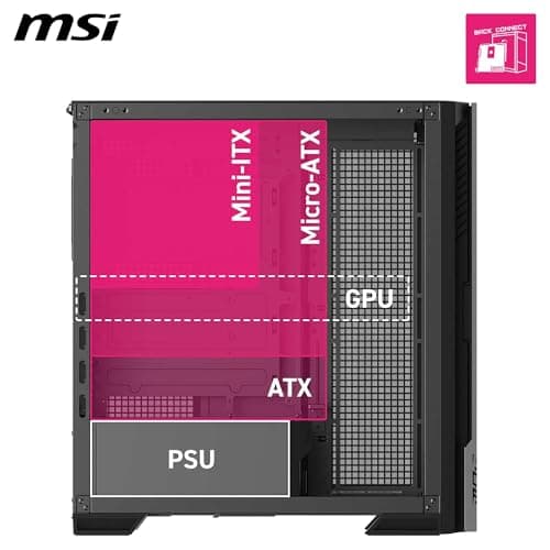 Detalle 2 de MSI MPG Velox 300R PZ chasis para ordenador