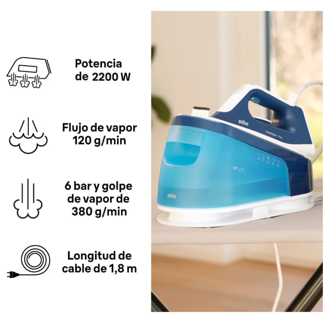 Thumbnail 5 de Braun CareStyle 1 Pro IS1512BL 1,7 L 🔌