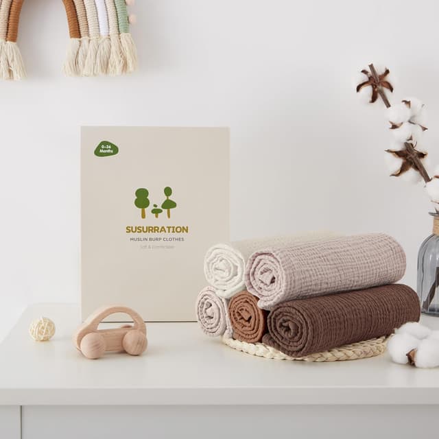 Thumbnail 5 de Susurration Muslin Cloths 60 x 60 cm