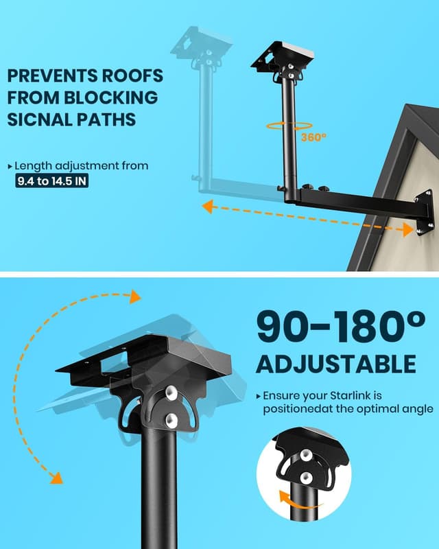 Detalle 2 de Starlink Gen 3 Halterung 360° 📡