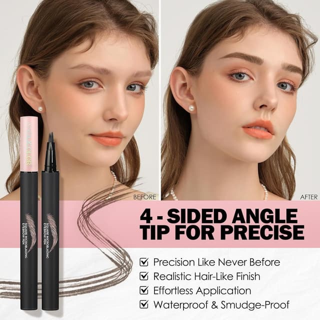 Detalle 1 de Anglicolor Faux Brow Augenbrauenstift 02 Brunette