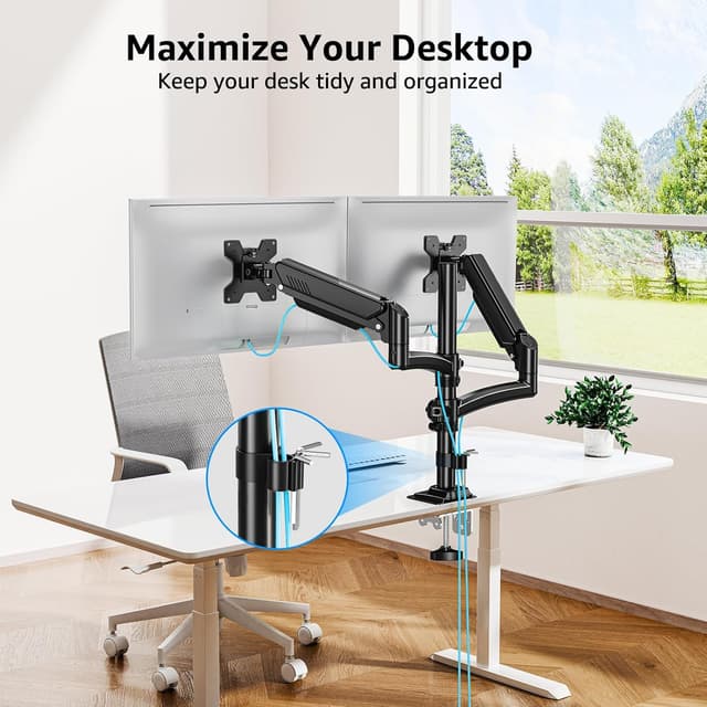 Thumbnail 6 de MOUNTUP EU6016B dual monitor arm 675mm height