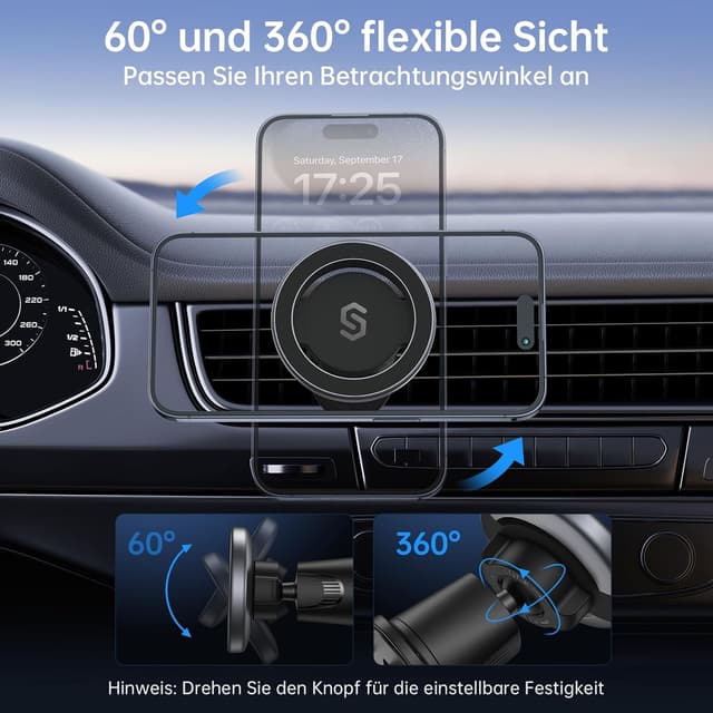 Thumbnail 3 de SYNCWIRE MagSafe Autohalterung Lüftung