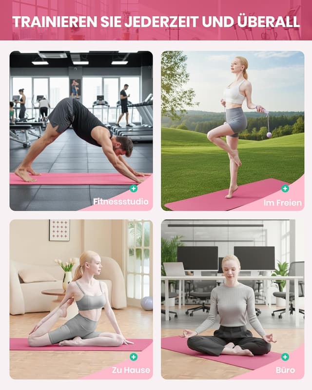 Thumbnail 5 de Oak & Tea Tapete de Yoga 183 x 61 x 0,6 cm