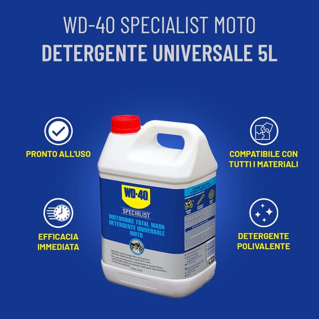 Thumbnail 1 de WD-40 Specialist Detergente Universale Moto 5L