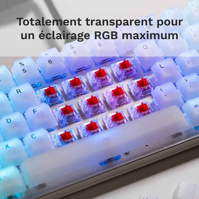 Thumbnail 3 de Glorious Gaming Fox 110 switches linéaires ⌨
