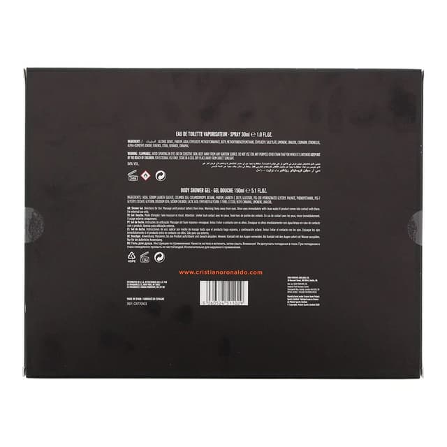Detalle de CR7 Cristiano Ronaldo Game On Set 30 ml