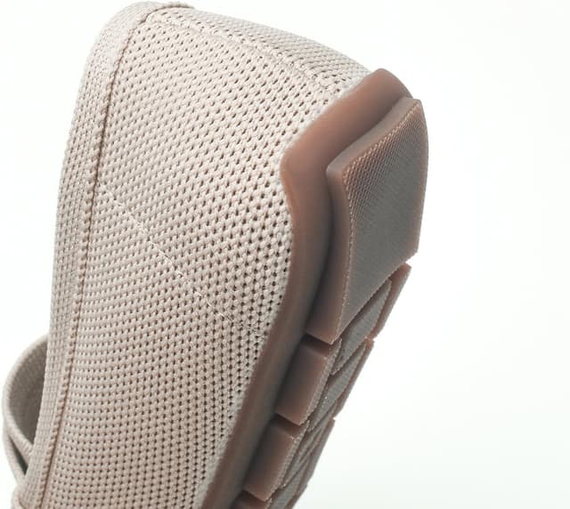 Detalle 2 de Women’s Lightweight Knitted Loafers Casual Flat Shoes with Breathable Mesh Upper