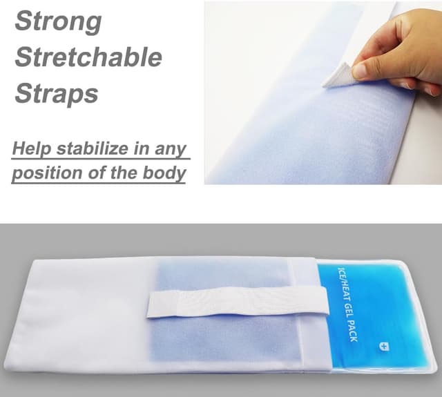 Detalle 2 de HI FINE CARE Gel Ice Packs Wrap 28×13 cm