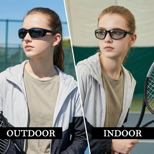 Detalle de Myiaur Photochromic Running Sunglasses with Polarised UV400 Lenses