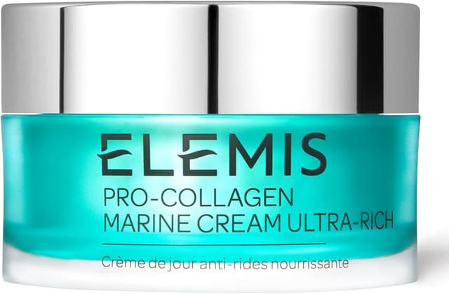 Detalle de Elemis Pro-Collagen Marine Cream Ultra-Rich: crema viso giorno anti-age idratante, 50 ml