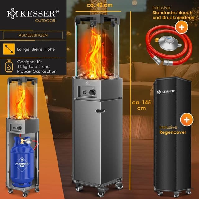 Thumbnail 6 de KESSER Gasheizstrahler 4/8 kW
