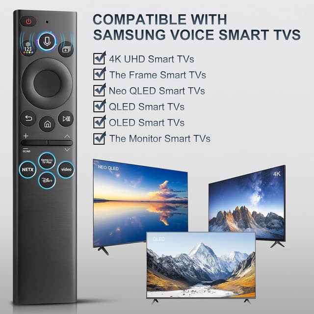 Detalle 2 de Replacement Remote BN59-01385A for Samsung TV