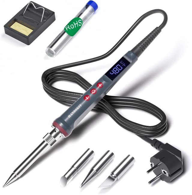 Detalle de HANDSKIT soldador eléctrico 200W 480°C