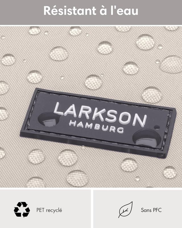 Thumbnail 6 de LARKSON Sac à dos femme petit Ida : sac compact pour l’université, avec compartiment ordinateur 13 pouces