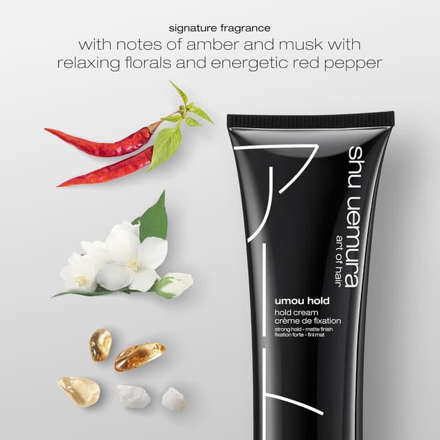 Detalle de Shu Uemura Art of Hair Umou Hold – Crema modellante Umou, tenuta forte, finish opaco e setoso (100 ml)