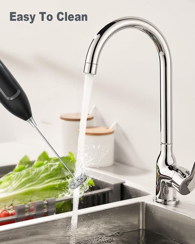 Thumbnail 6 de Milk Frother Handheld with Stand