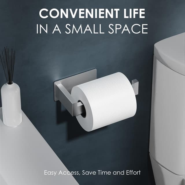 Thumbnail 5 de Auxmir Toilettenpapierhalter Selbstklebend 14×6,5×4,5 cm