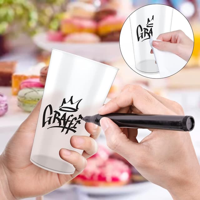 Detalle 2 de Partybecher-Set 50 Stück mit 480 ml