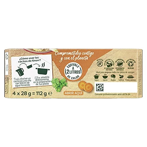 Thumbnail 4 de Knorr Cacitos de caldo pollo 112 g — pack de 8 🧂