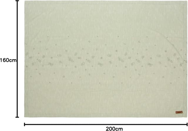 Thumbnail 4 de THUN Tovaglia Country 160 x 200 cm in cotone verde