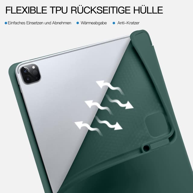 Detalle de Vobafe iPad Pro 12,9 Hülle mit Stifthalter