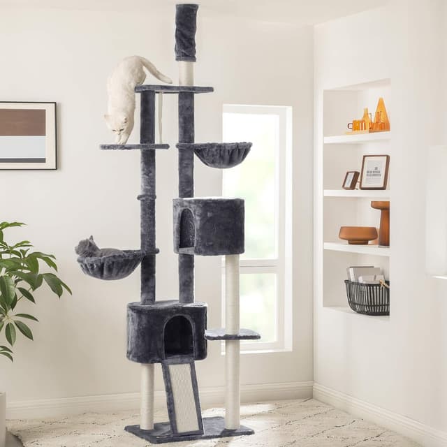 Detalle 2 de Feandrea PCT110G01 cat tree, 2.4-2.6 m