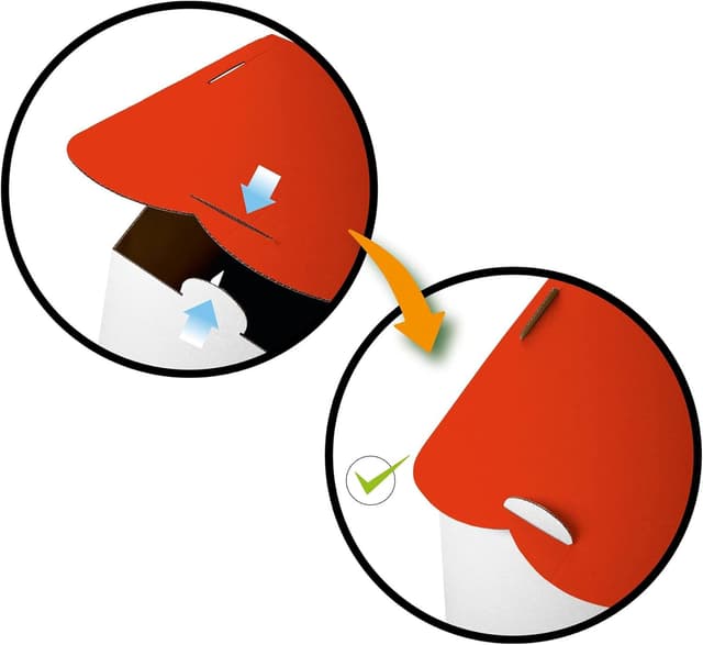 Detalle 2 de FEBER FEB06000 Casa infantil grande para pintar 🎲