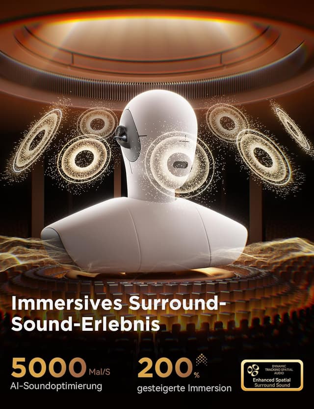 Thumbnail 5 de JOYROOM OE3 Open-Ear Kopfhörer Bluetooth 5.4, 30 h Spielzeit